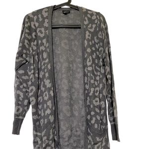 Cheetah cardigan